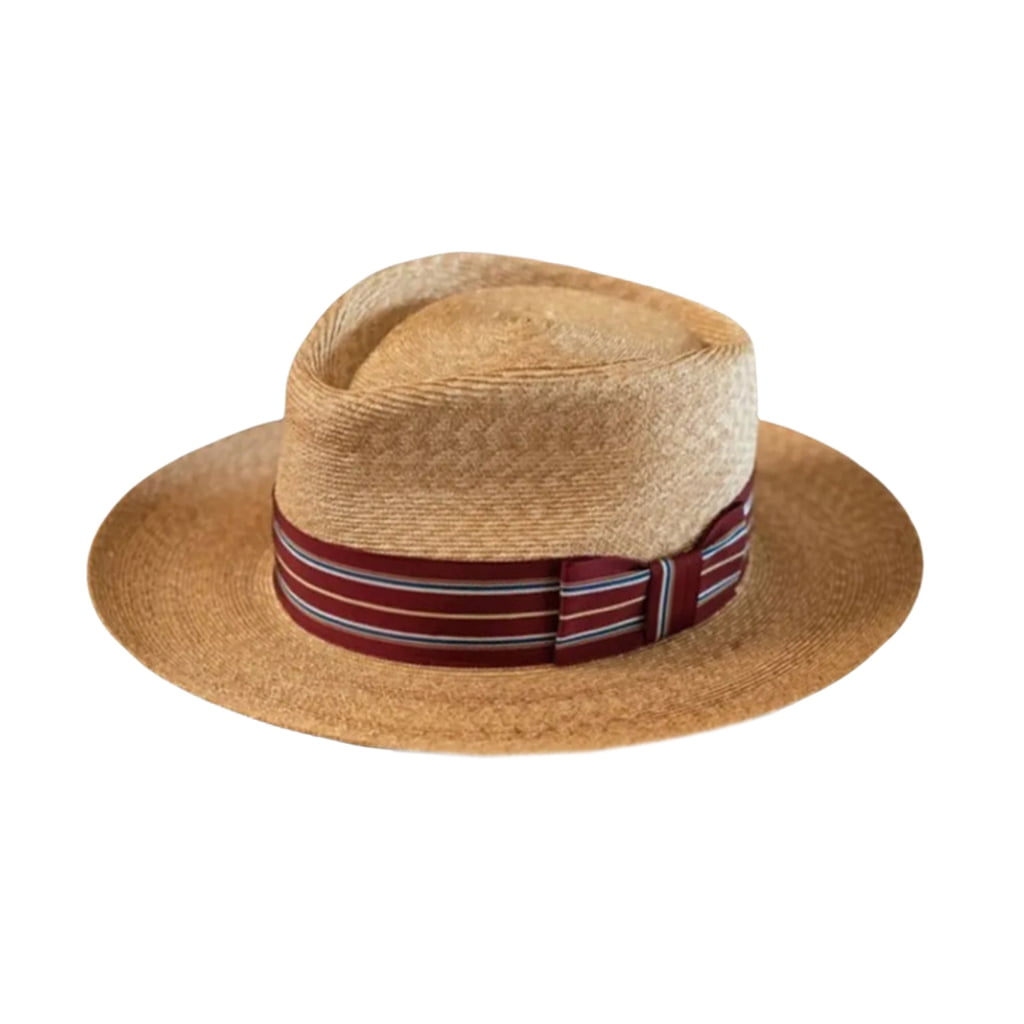 The Refined Explorer Straw Fedora Hat