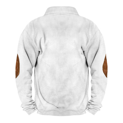 Men's Colorblock Elk Casual Sweatshirt