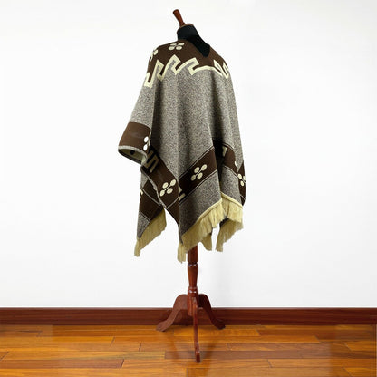 Back to the Future inspired Cowboy Poncho Serape replica handmade of Alpaca wool