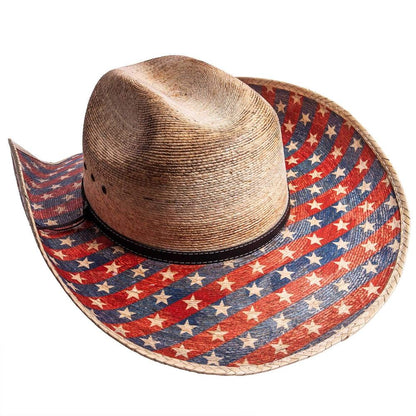 Patriot | Mens Straw Cowboy Hat