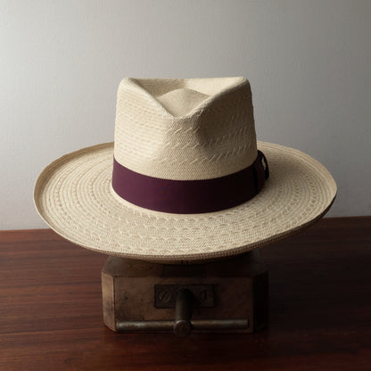 Panama Wide Brim Hat - Red