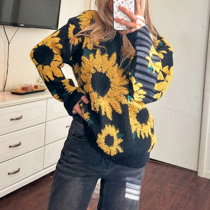 Sunflower Bloom Sweater