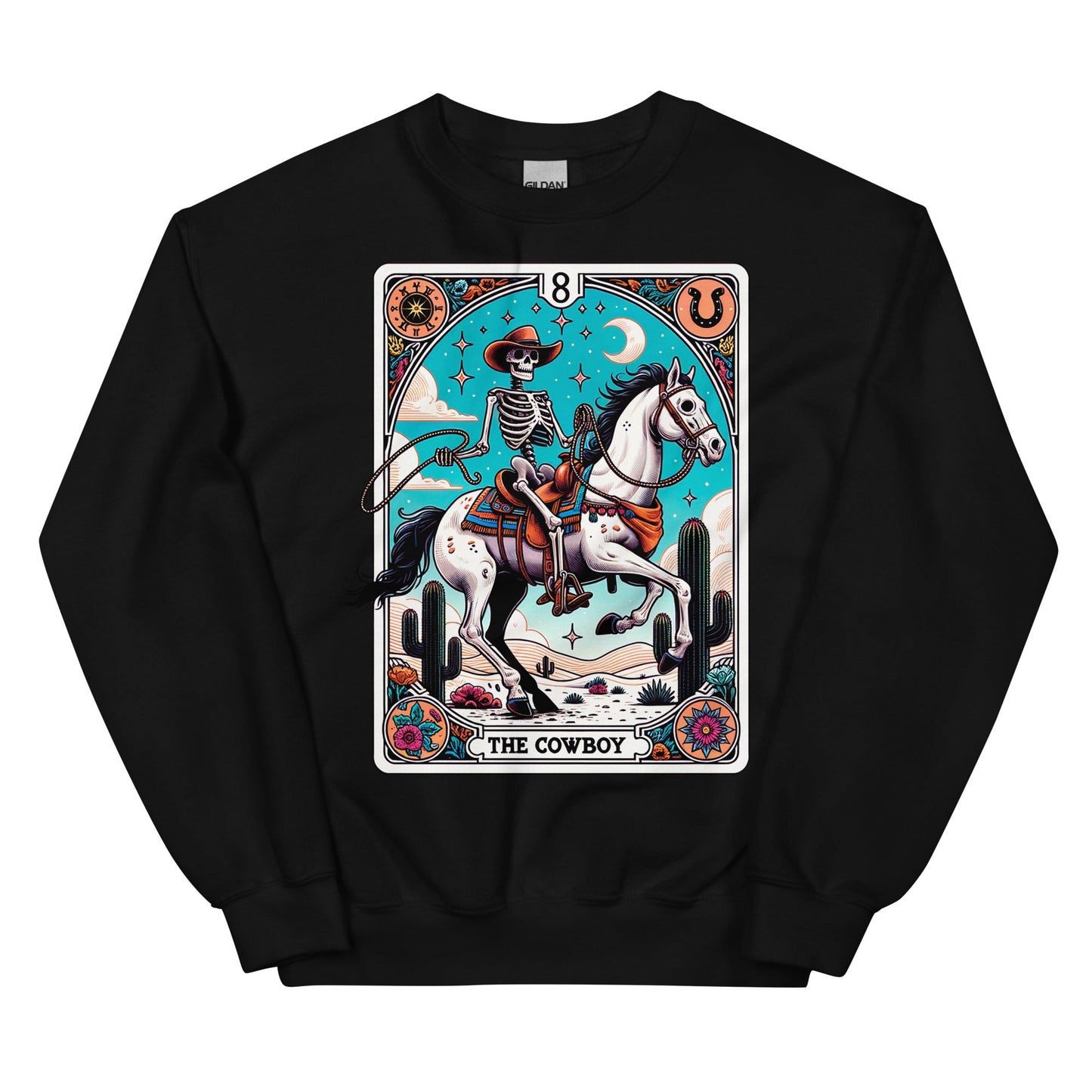 Cowboy Skeleton Unisex Sweatshirt