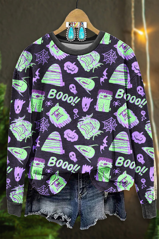 Halloween BOOO Season Sweatshirt