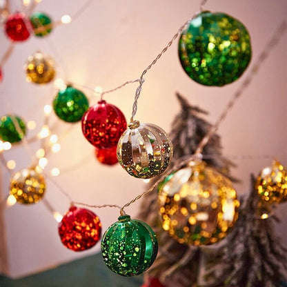 LED Christmas Electroplated String Lights