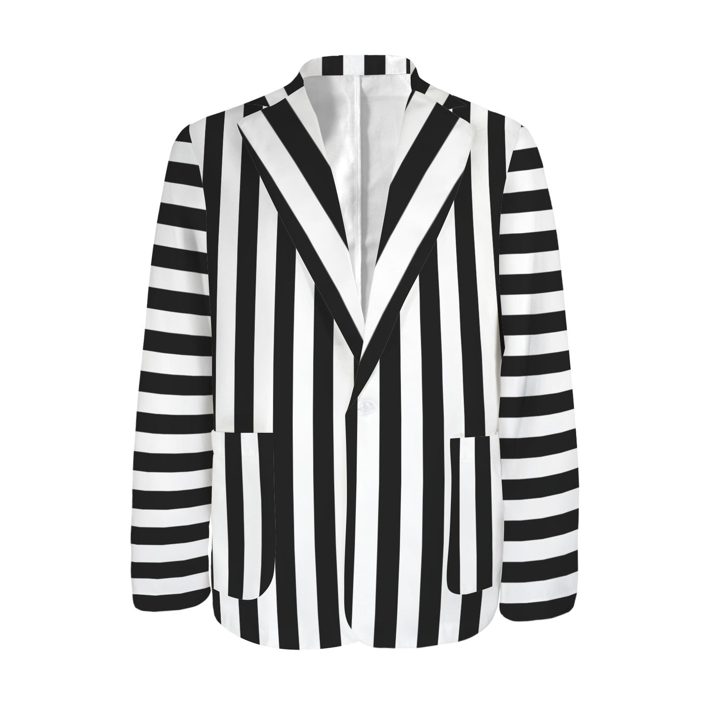 Beetlejuice Men's Striped Prizon Blazer