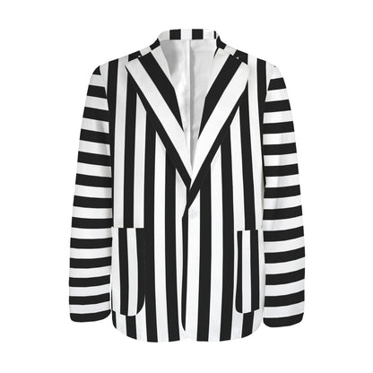 Beetlejuice Men's Striped Prizon Blazer