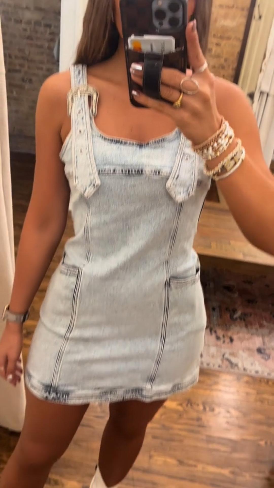 Bodycon Denim Mini Dress