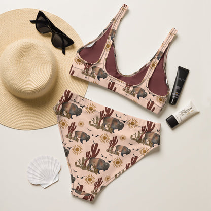 Yeehaw Desert Bison Bikini