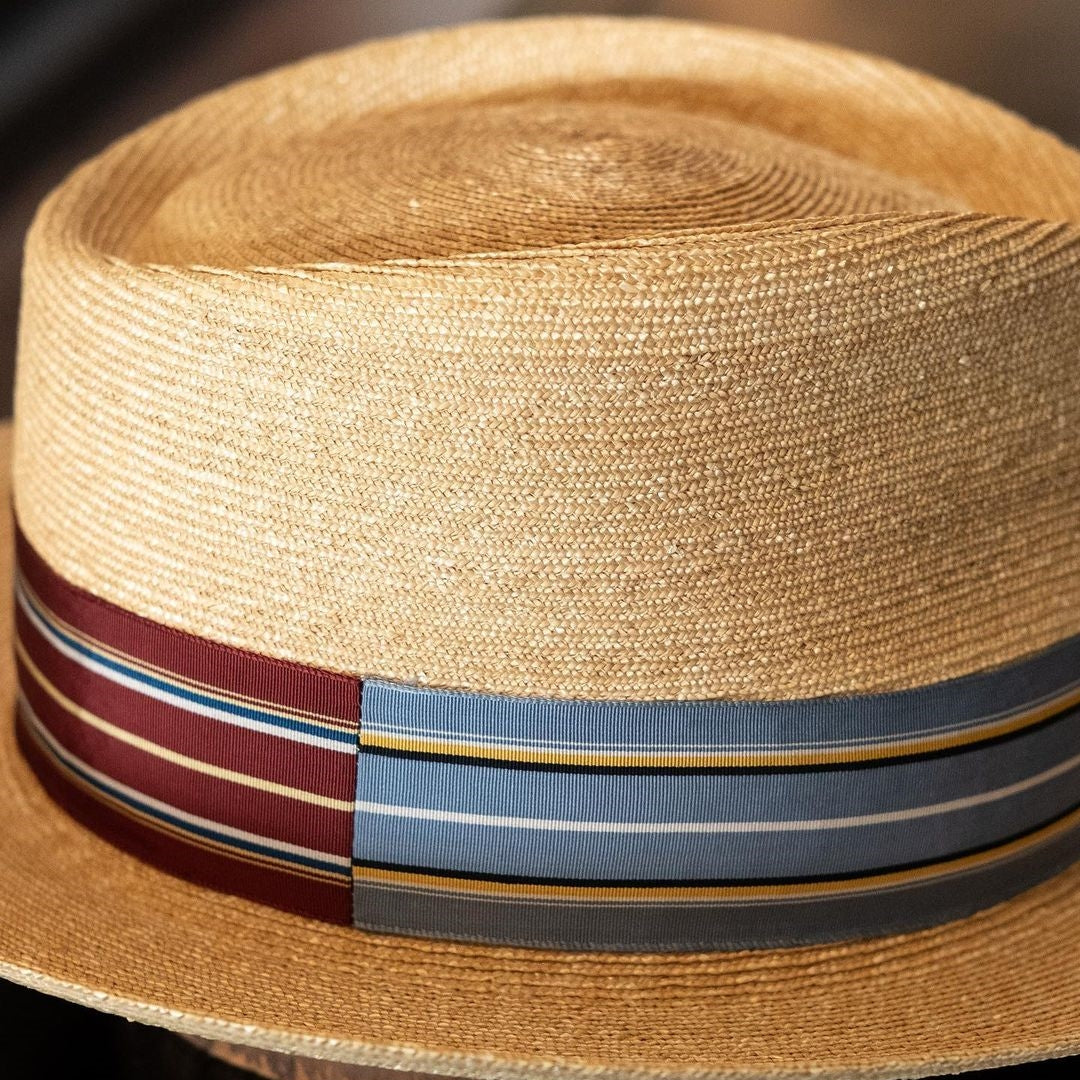 Natural Panama Hat-Ribbons Series