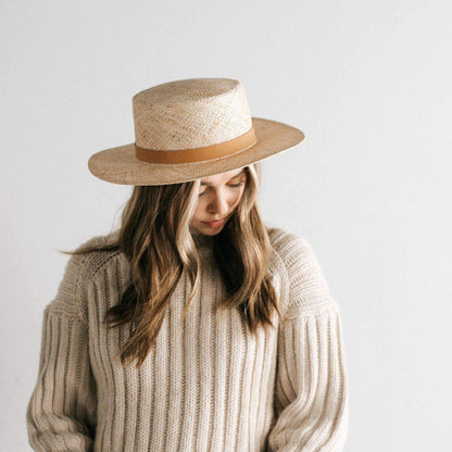 Brae Straw Boater