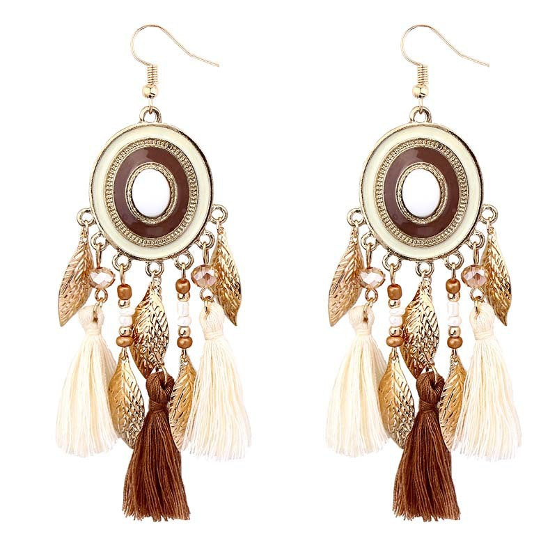 Women's Bohemian Ethnic Style Tassel Earrings