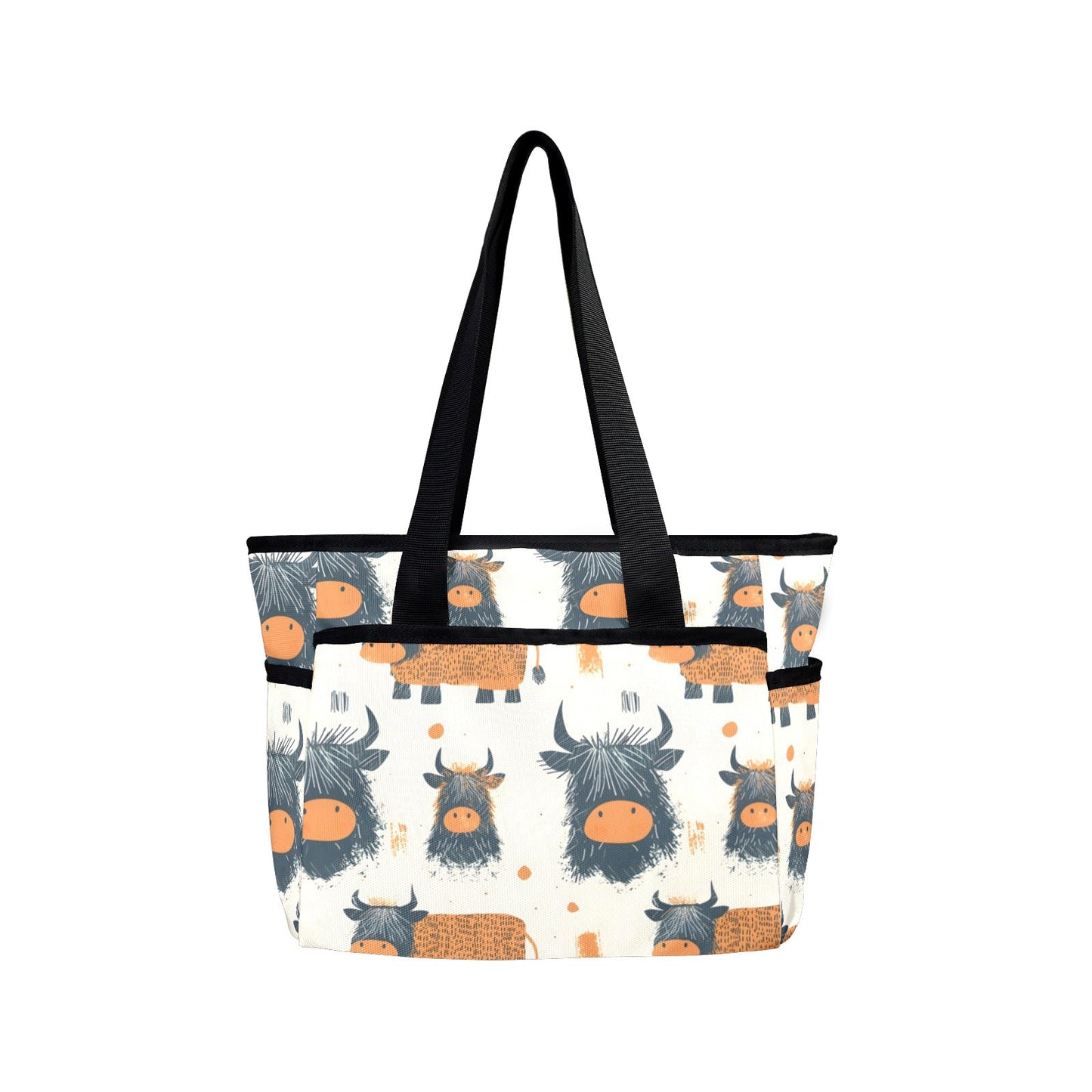 Hairy HIghland Beach Tote Bag