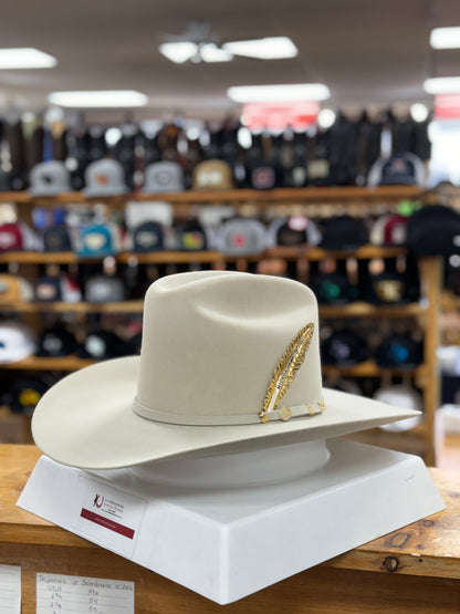 COWBOY HAT 100X EL PRESIDENTE SILVER BELLY COPA ALTA