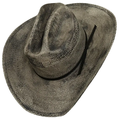 Moonwalk | Mens Bangora Straw Cowboy Hat