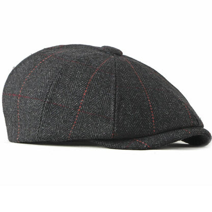 "Cooper" Newsboy Wool Cap