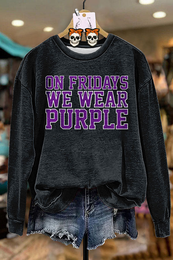 High School Football Team Pride Sweatshirt