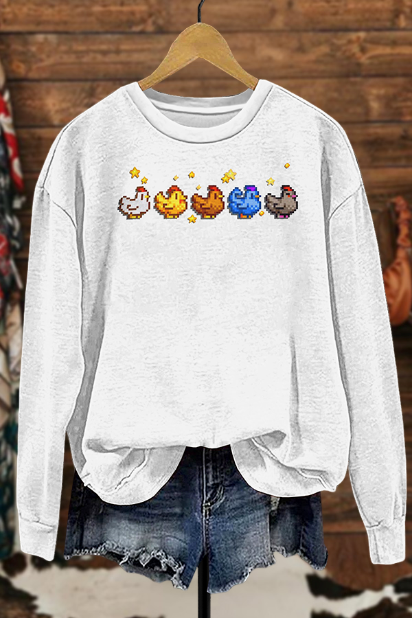 Stardew Valley Chicken Sweatshirt