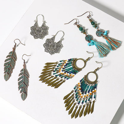 Women's Bohemian Tribal Earrings