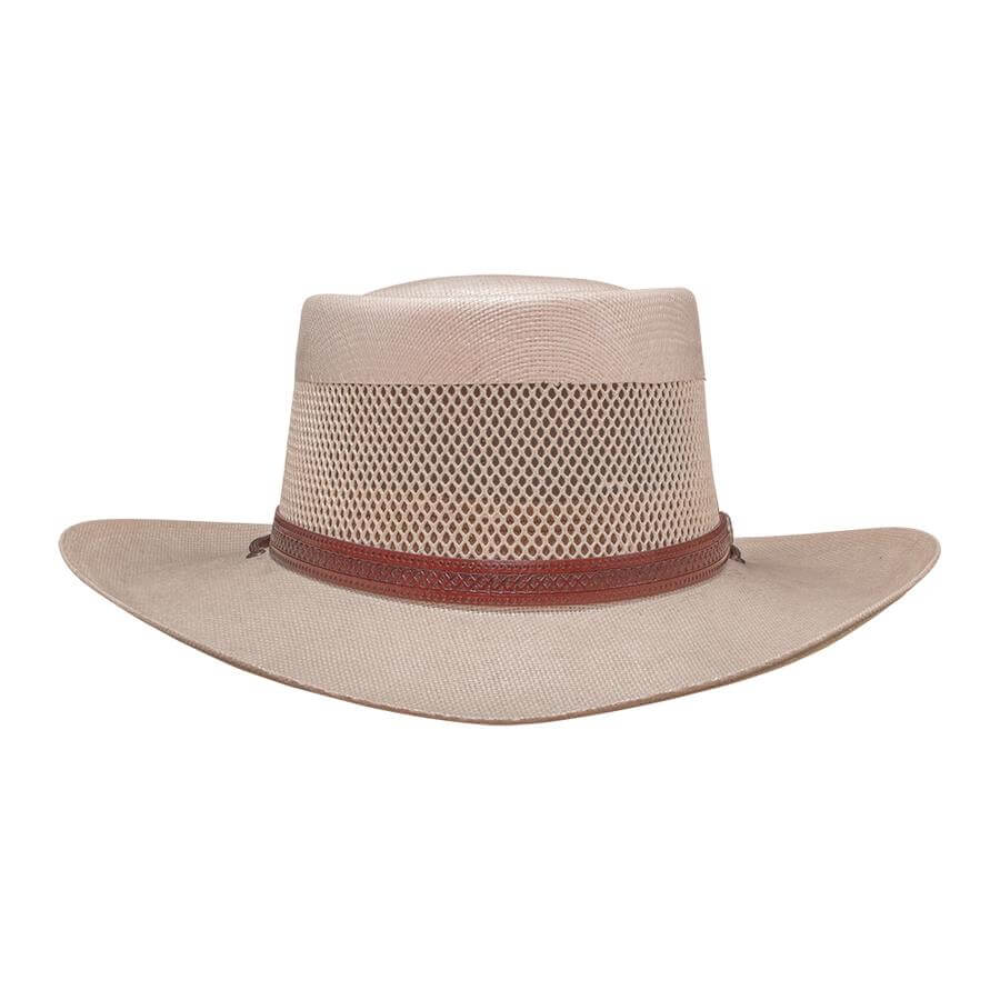 Madrid - Mens Straw Gambler Hat