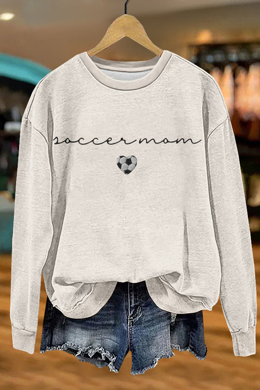 Classic Gameday Soccer Print Sweatshirt