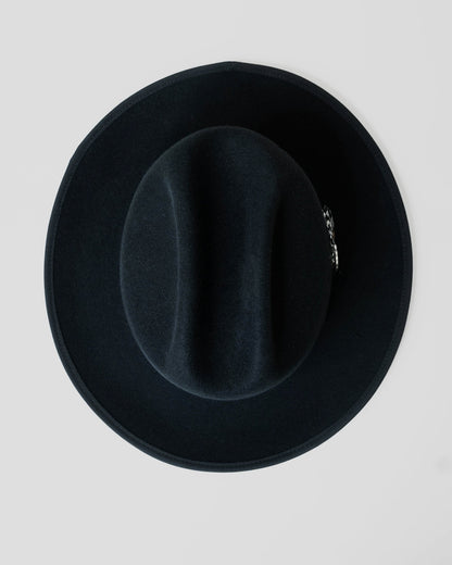 Tienda Ranch Fedora - Black[Fast shipping and box packing]