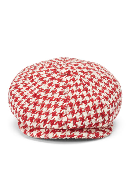 Whitebridge Check Bakerboy Cap