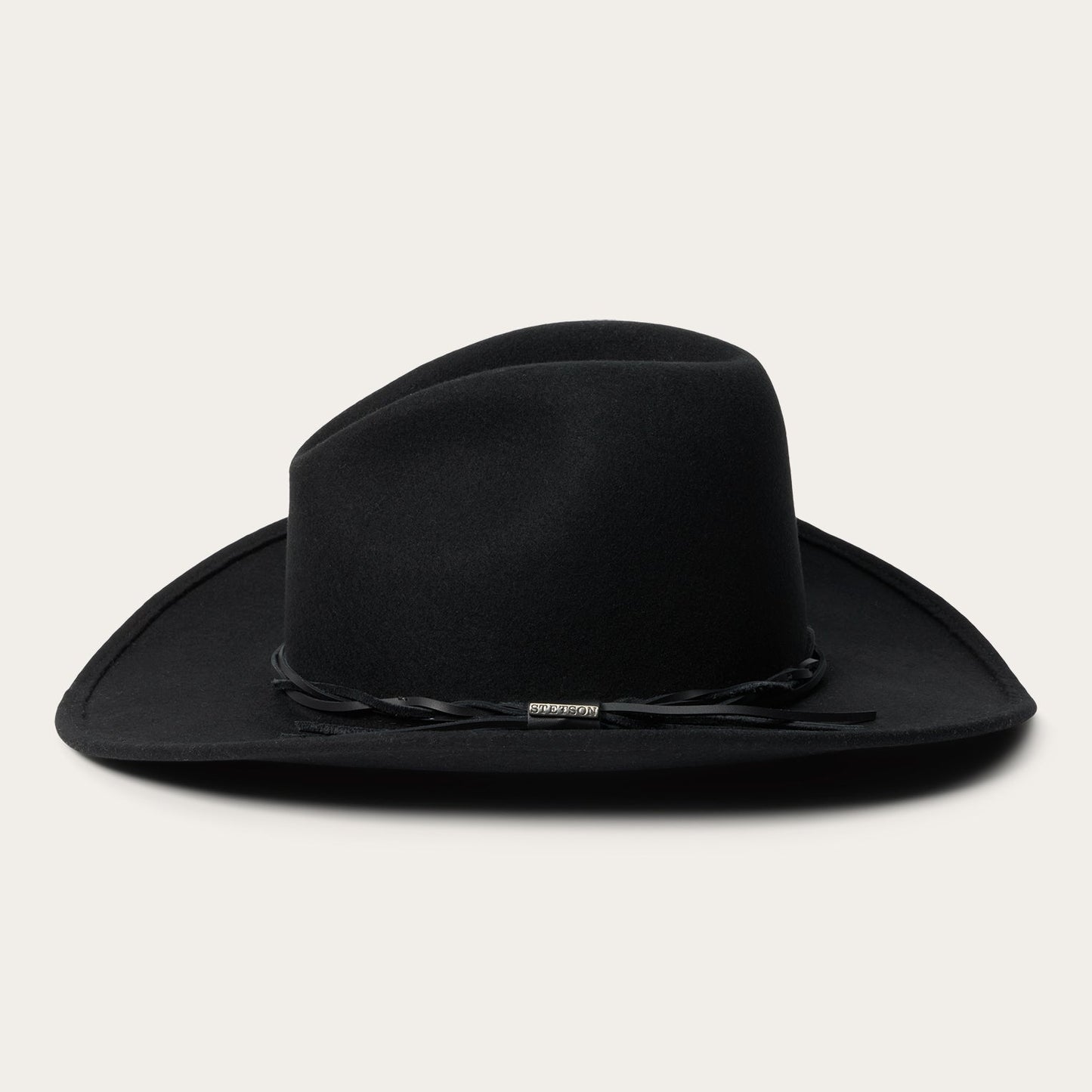 Gus Crushable Cowboy Hat-Black