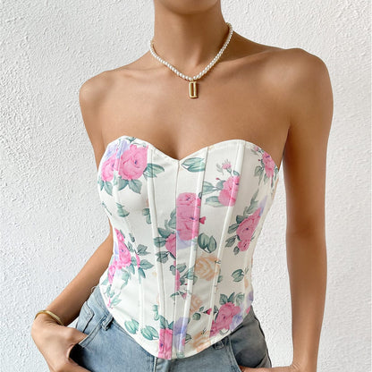 Jessamine Corset Crop Top