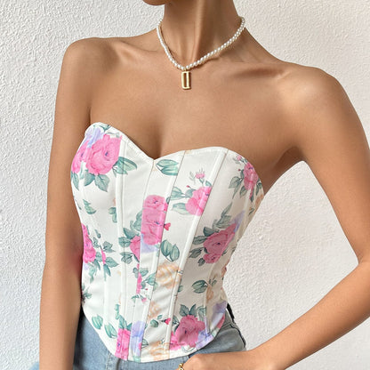 Jessamine Corset Crop Top