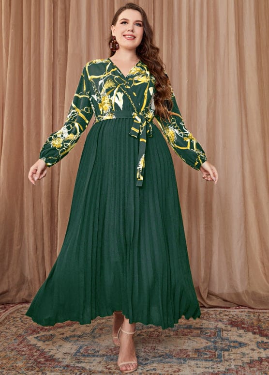 Plus Size Camellia Boho Maxi Dress