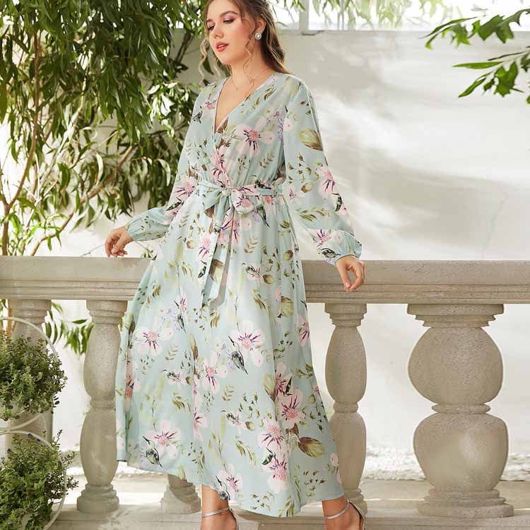 Plus Size Amaryllis Maxi Dress