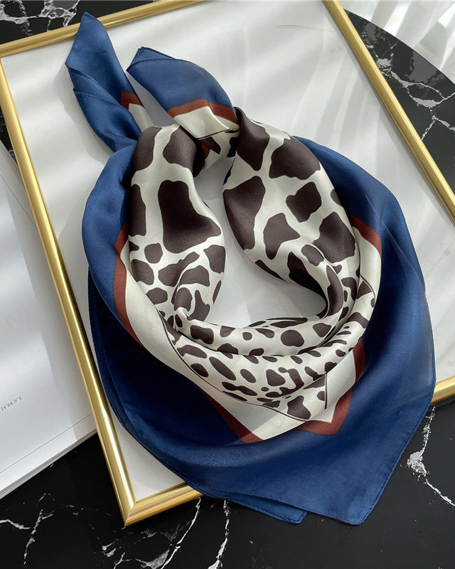 New Leopard Print Women’s Square Scarf