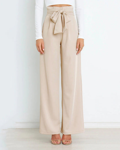 Casual Versatile Wide Leg Trousers