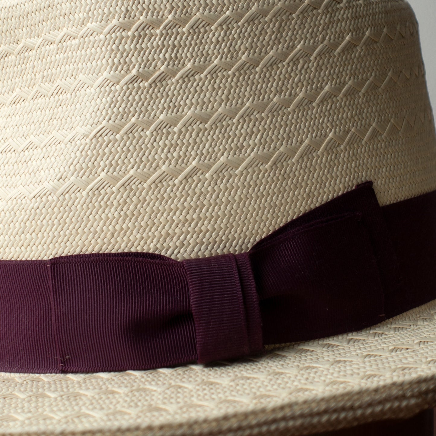 Panama Wide Brim Hat - Red