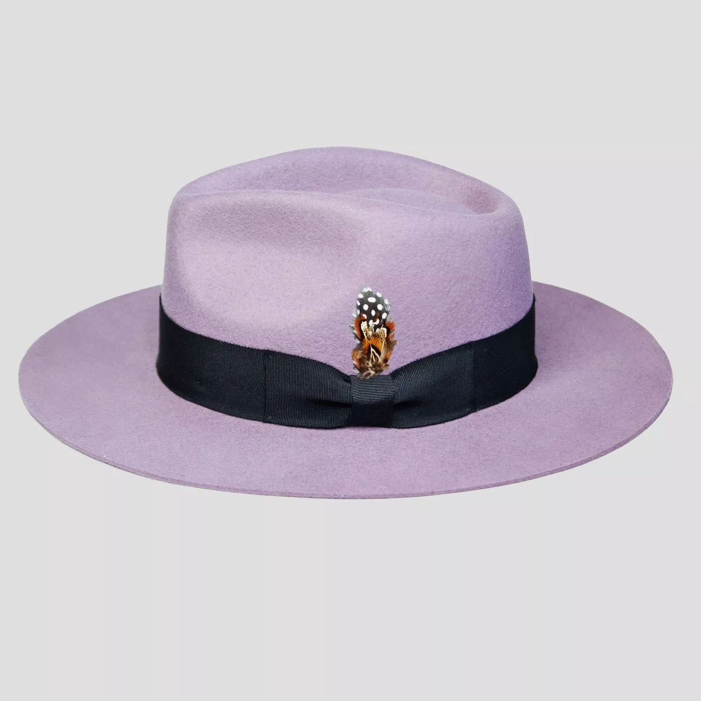 Eerguson Fedora - Lavender+Black[Fast shipping and box packing]