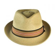 Heritage Classic Fedora Straw Trilby Fedora Hat