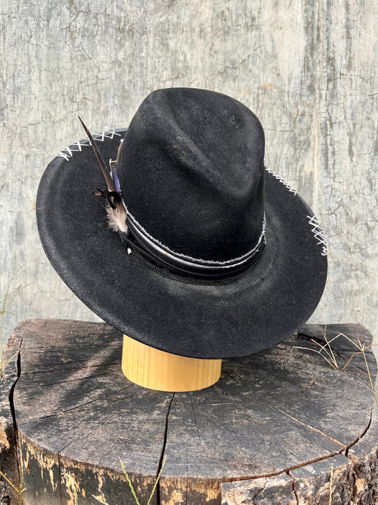 Inkwell Vintage Classic Felt Wide Brim Hat