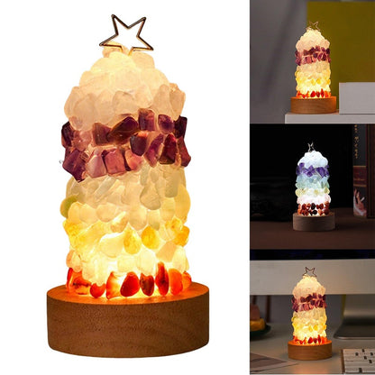 Christmas Crystal Night Light