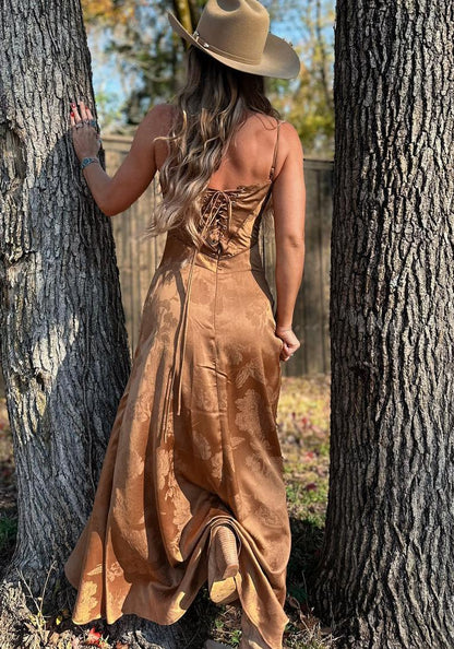 Whiskey Bent Maxi Dress