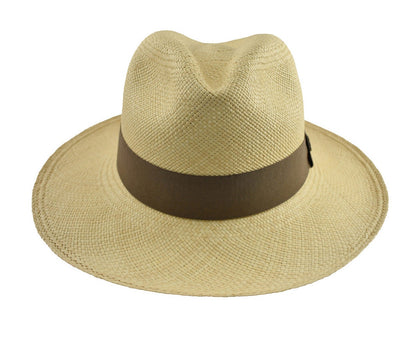 Advanced Original Panama Hat-Natural Toquilla Straw-Handwoven in Ecuador (HatBox Included)