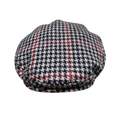 THE PEAKED Marl Flat Hat Brewit-Harris Tweed