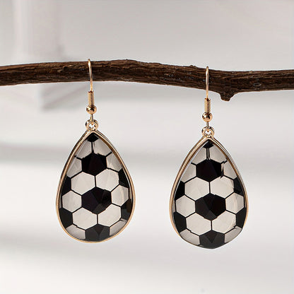 Gameday Balls Teardrop Earrings