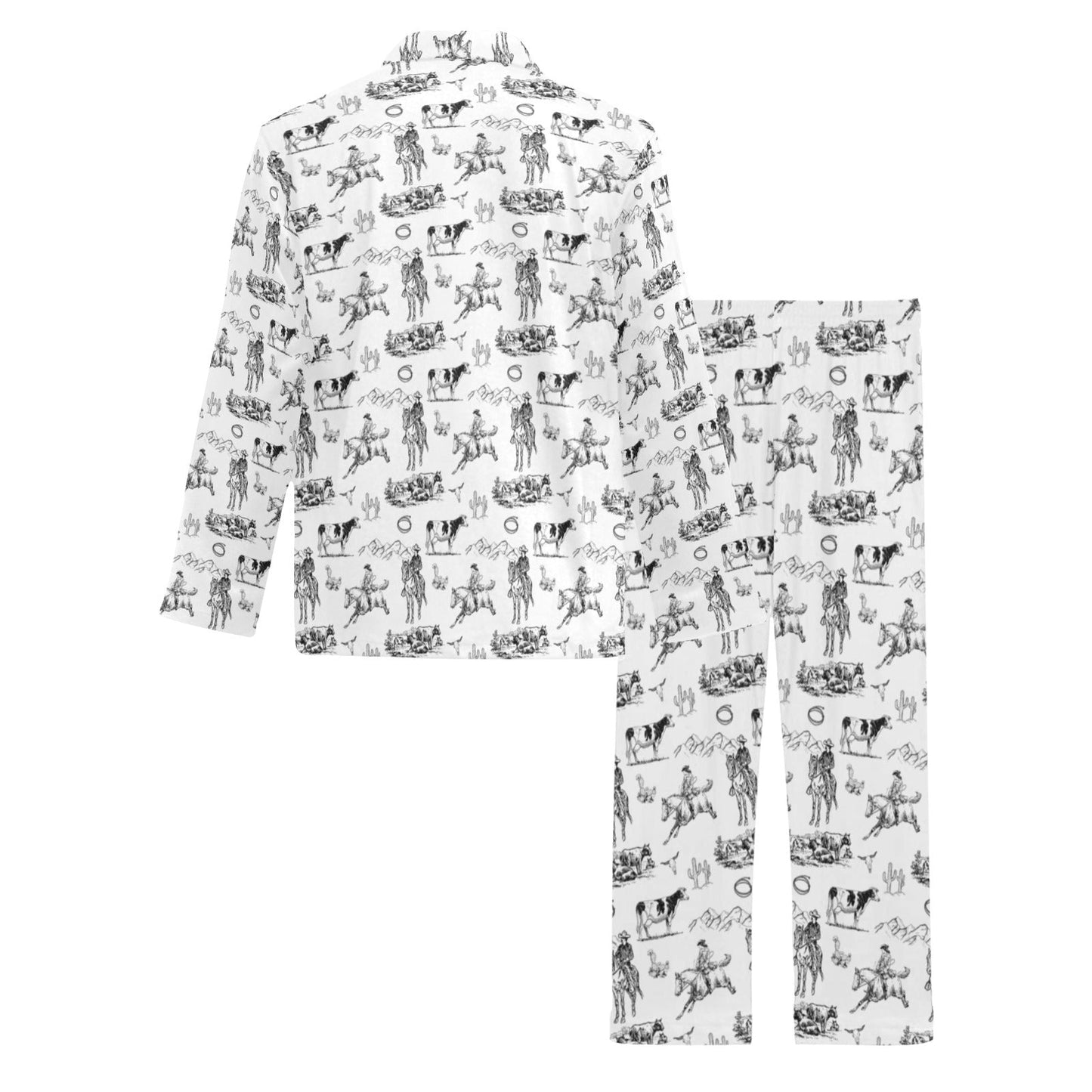 Ranch Life Men's Western Pajama Set