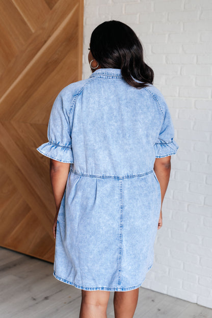 Nashville Days Denim Shirtdress