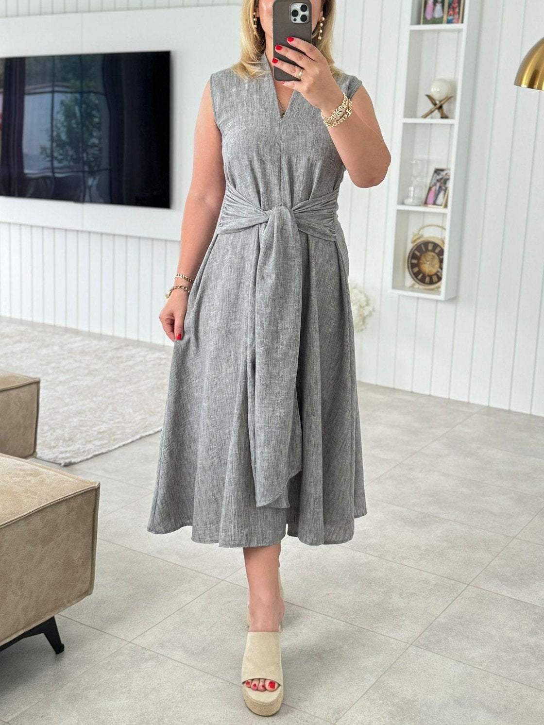 Women's Casual Sleeveless Dress