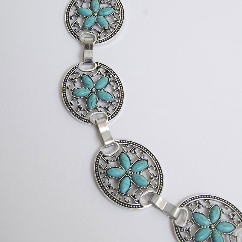 Bohemian Turquoise Vintage Waist Chain