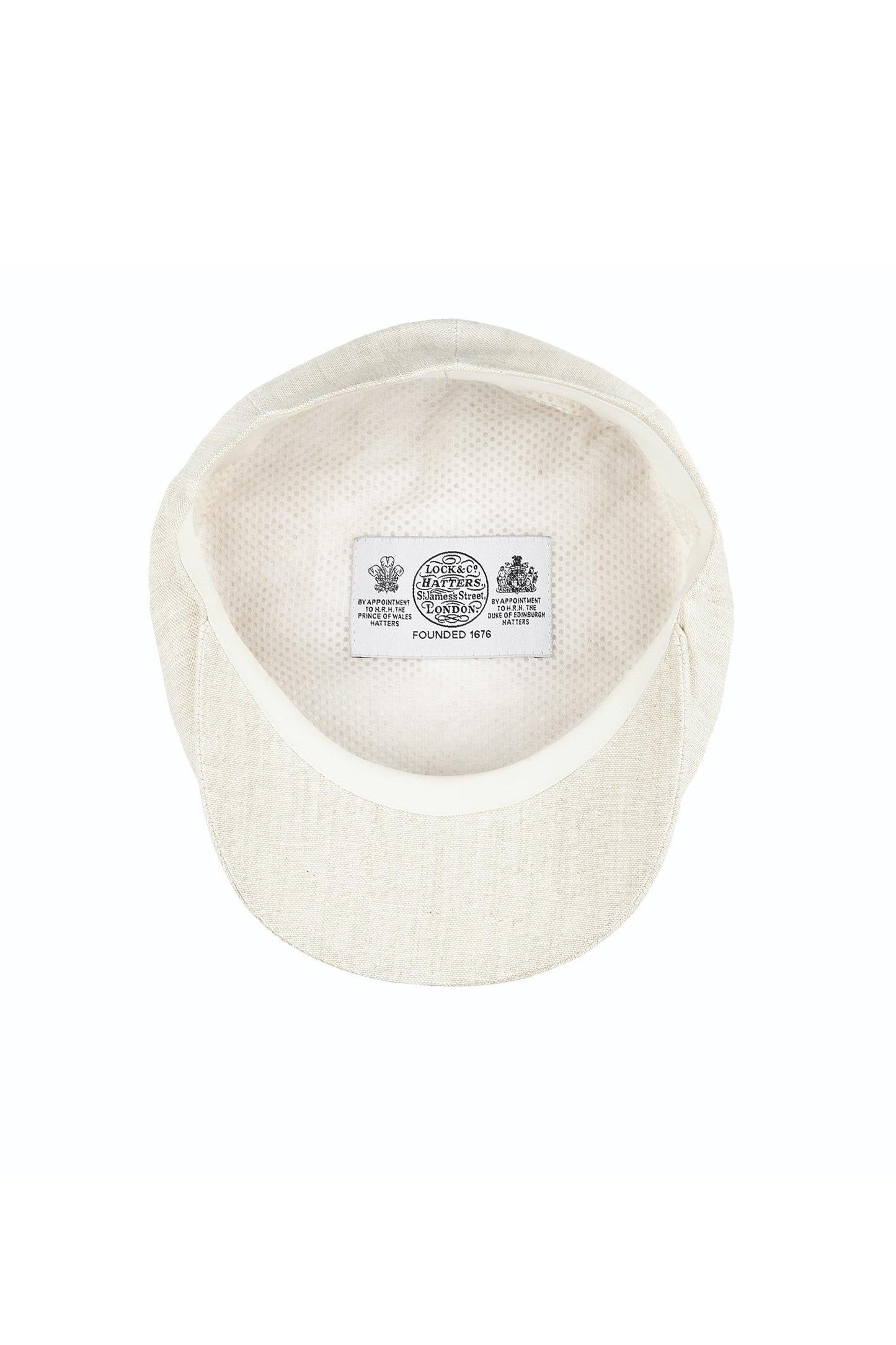 Linen Muirfield Bakerboy Cap