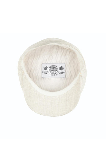 Linen Muirfield Bakerboy Cap