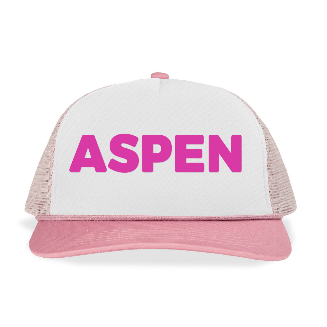 ASPEN Letter Printed Trucker Hat